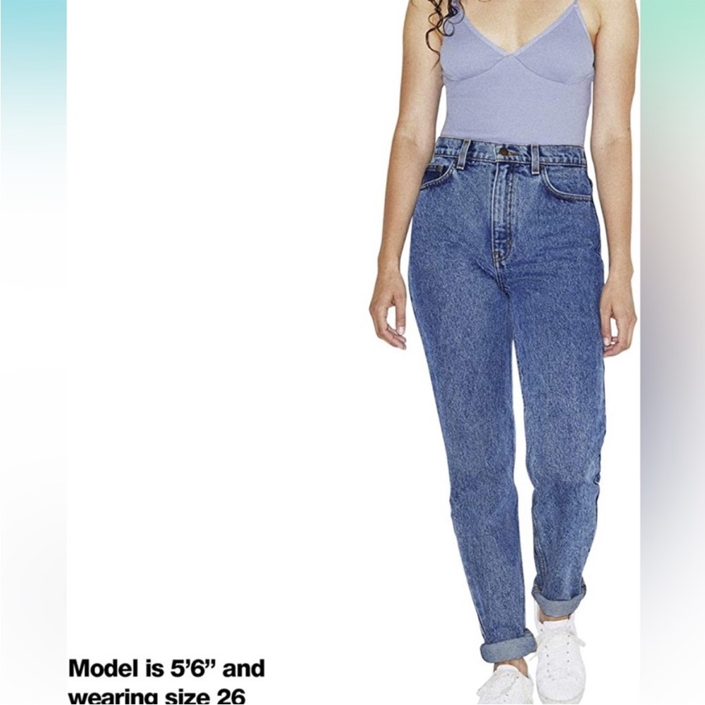 American apparel - the high waisted jean size 28 new without tags - Picture 2 of 11